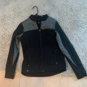 Black athleta zip up
